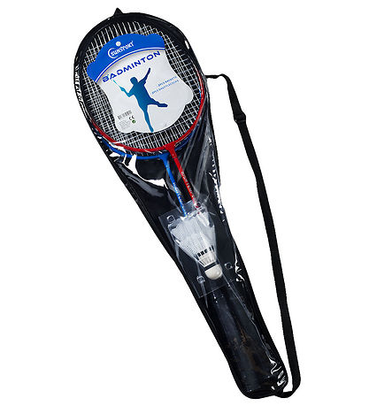 Bex Sport Badmintonsæt - Sunsport - 4 Dele - Rød/Blå