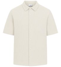 Grunt Skjorte - Vaflet - GRAlfred - Off White Grunt Skjorte - Vaflet - GRAlfred - Off White