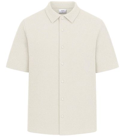 Grunt Skjorte - Vaflet - GRAlfred - Off White Grunt Skjorte - Vaflet - GRAlfred - Off White