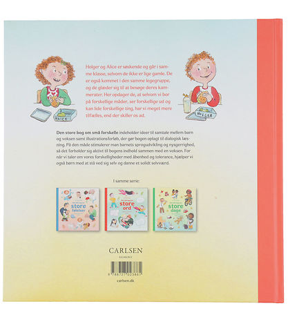 Forlaget Carlsen Bog - Den store bog om små forskelle - Dansk