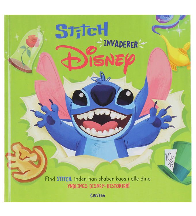 Forlaget Carlsen Bog - Stitch Invaderer Disney - Dansk