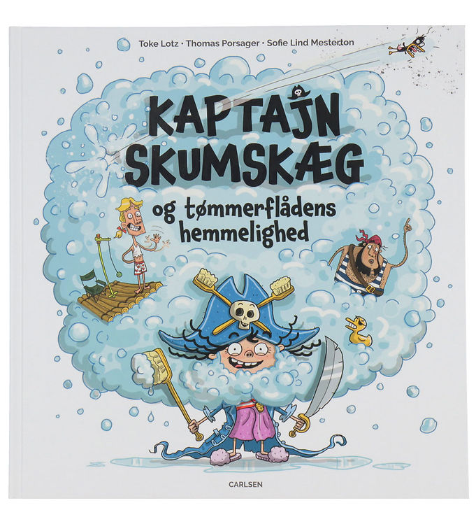Forlaget Carlsen Bog - Kaptajn Skumskæg og tømmerflådens hemmeli