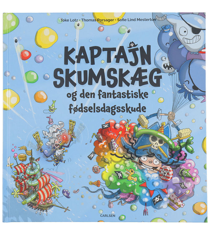 Forlaget Carlsen Bog - Kaptajn Skumskæg - Dansk