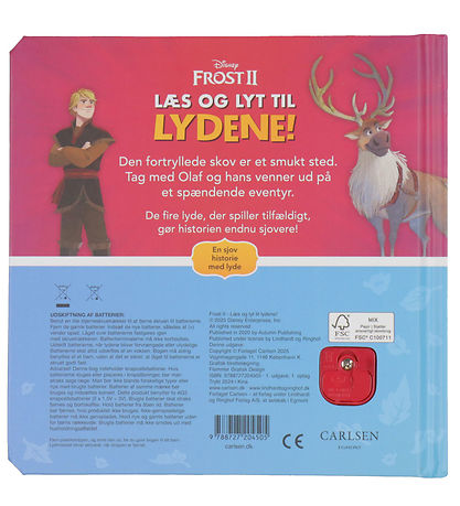 Forlaget Carlsen Bog m. Lyd - Frost 2 - Læs Og Lyt Til Lydene