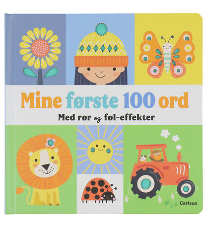 Forlaget Carlsen Bog - Mine Første 100 Ord Med Rør Og Føleffekte Forlaget Carlsen Bog - Mine Første 100 Ord Med Rør Og Føleffekte