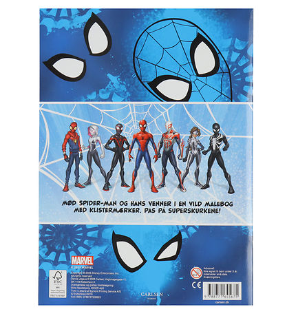 Forlaget Carlsen Malebog - Spider-Man Malebog Forlaget Carlsen Malebog - Spider-Man Malebog