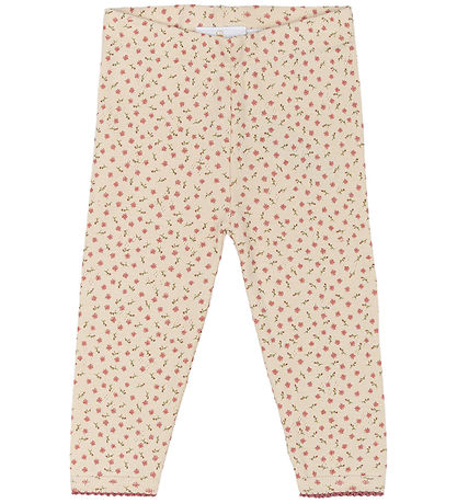 The New Pointelle Leggings - TnsbOdette - AOP - White Swan The New Pointelle Leggings - TnsbOdette - AOP - White Swan