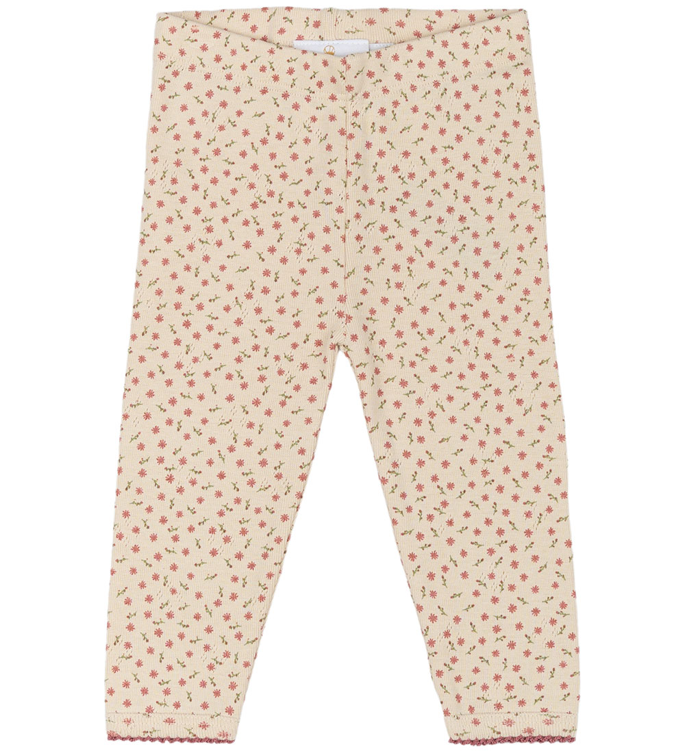 The New Pointelle Leggings - TnsbOdette - AOP - White Swan - The New - 68 - Leggings