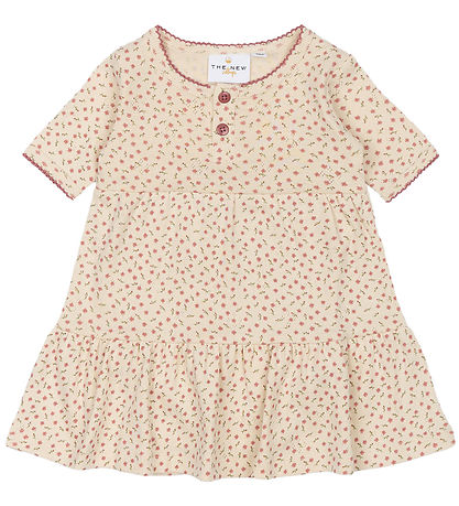 The New Pointelle Kjolebody k/æ - TnsbOdette - AOP - White Swan