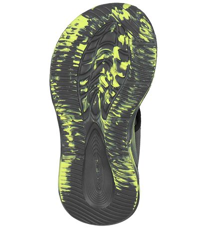 Skechers Sandal m. Lys - Light Sola - Charcaol/Black Skechers Sandal m. Lys - Light Sola - Charcaol/Black