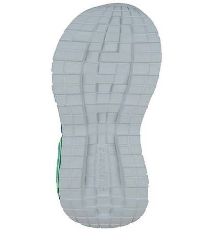 Sandales Skechers - MEGA Splash 4K - Noir/Bleu/Vert