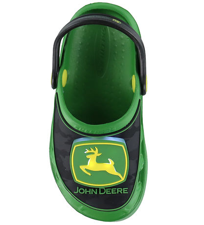 Skechers Sandaler m. Lys - John Deere - Sort/Grøn