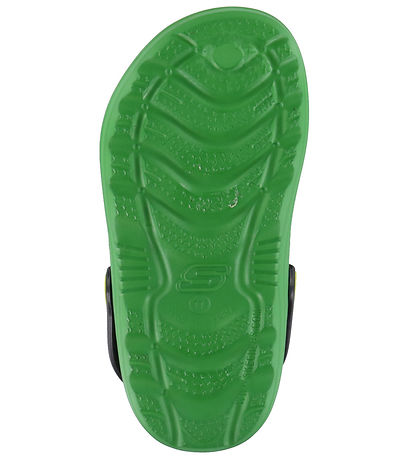 Skechers Sandaler m. Lys - John Deere - Sort/Grøn Skechers Sandaler m. Lys - John Deere - Sort/Grøn
