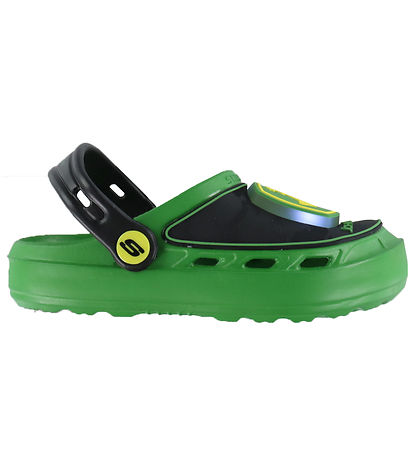 Skechers Sandaler m. Lys - John Deere - Sort/Grøn