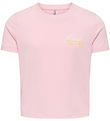 Kids Only T-shirt - KogAnnbell Sun Life - Roseate Spoonbi/Orange Kids Only T-shirt - KogAnnbell Sun Life - Roseate Spoonbi/Orange