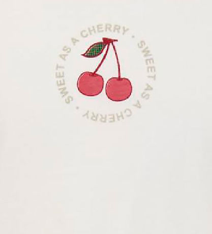 Kids Only T-shirt - KogCharlotte Life - Cloud Dancer/Fruit Kids Only T-shirt - KogCharlotte Life - Cloud Dancer/Fruit