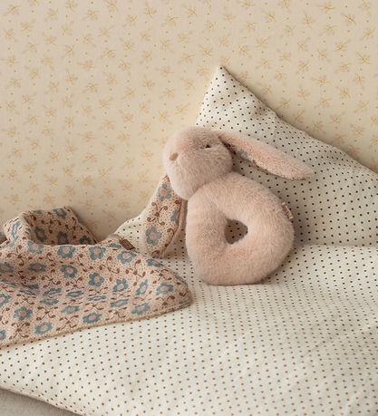 Maileg Ranglesæt - Kaninrangle/Stofble - Powder Maileg Ranglesæt - Kaninrangle/Stofble - Powder