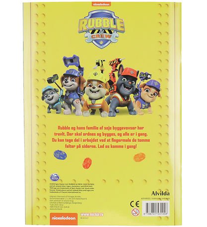 Alvida Bog - Fingermalebog m. Rubble & Crew - Dansk Alvida Bog - Fingermalebog m. Rubble & Crew - Dansk