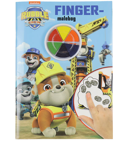 Alvida Bog - Fingermalebog m. Rubble & Crew - Dansk Alvida Bog - Fingermalebog m. Rubble & Crew - Dansk