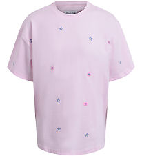 Hound T-shirt - Light pink m. Blomster Hound T-shirt - Light pink m. Blomster