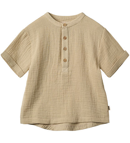 Wheat Skjorte - Musselin - Svend - Soft Sand Wheat Skjorte - Musselin - Svend - Soft Sand