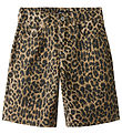 LMTD Shorts - NlfLeo - Silver Mink/Leopard LMTD Shorts - NlfLeo - Silver Mink/Leopard