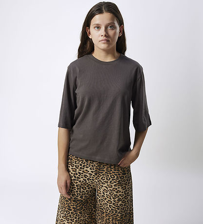 LMTD Shorts - NlfLeo - Silver Mink/Leopard