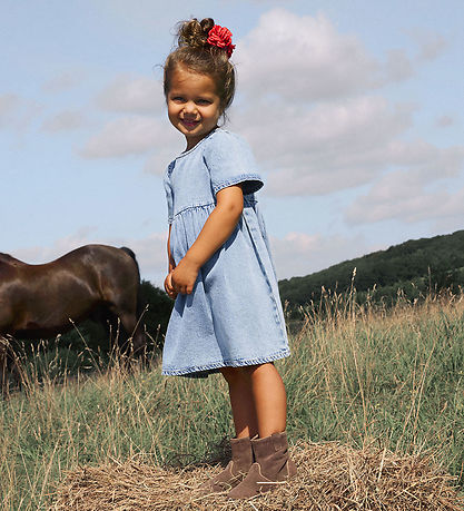 Name It Hårklemme - NkfAcc Rosie - 7x7 cm - Spiced Coral