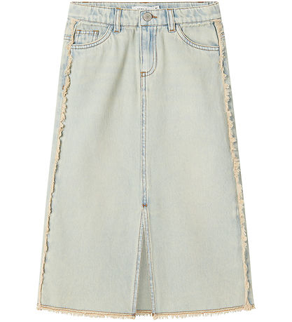 Name It Skirt - NkfGami - Vintage Light Blue Denim