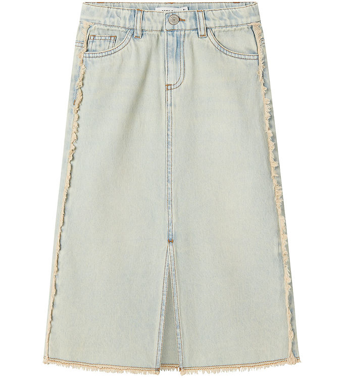 Name It Nederdel - NkfGami - Vintage Lyseblå Denim