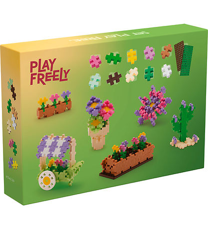 Plus-Plus Learn To Build - 600 stk. - Flower Plus-Plus Learn To Build - 600 stk. - Flower