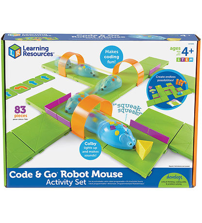 Learning Resources Aktivitetslegetøj - Code & Go Learning Resources Aktivitetslegetøj - Code & Go