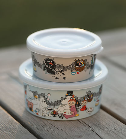 Rätt Start Snackbokse - 2-pak - Mumi - 450/250 ml - Stinky