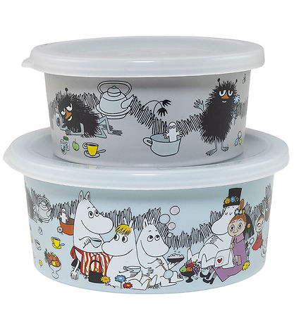 Rätt Start Snackbokse - 2-pak - Mumi - 450/250 ml - Stinky