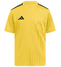 adidas Performance T-Shirt - CAMPEON25 JSY Y - TMYELL/BLACK adidas Performance T-Shirt - CAMPEON25 JSY Y - TMYELL/BLACK