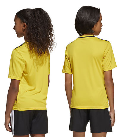 adidas Performance T-Shirt - CAMPEON25 JSY Y - TMYELL/BLACK