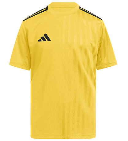 adidas Performance T-Shirt - CAMPEON25 JSY Y - TMYELL/BLACK