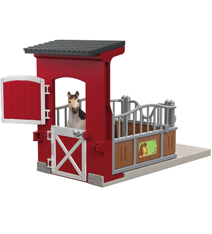 Schleich Farm World - Ponyboks m. Mustang Hoppe - 42724 - 19 Del