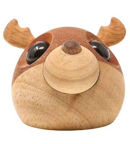 FableWood Pick-Me-Up Rensdyr - Kaj - 4 cm - Natur FableWood Pick-Me-Up Rensdyr - Kaj - 4 cm - Natur