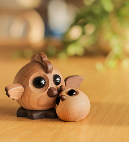 FableWood Pick-Me-Up Kylling - Viola - 4 cm - Natur