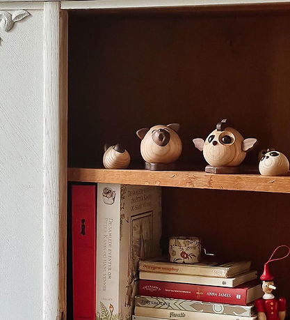 FableWood Pick-Me-Up Kylling - Viola - 4 cm - Natur