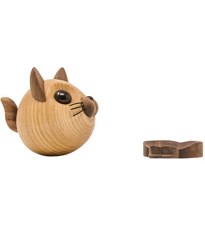 Fablewood Pick-Me-Up Cat - Felix - 9 cm - Natural