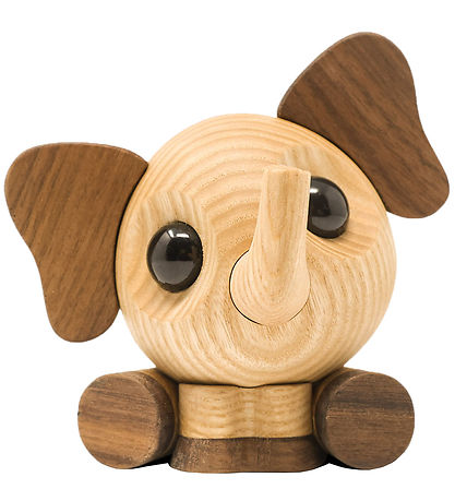 FableWood Pick-Me-Up Elefant - Flora - 9 cm - Natur