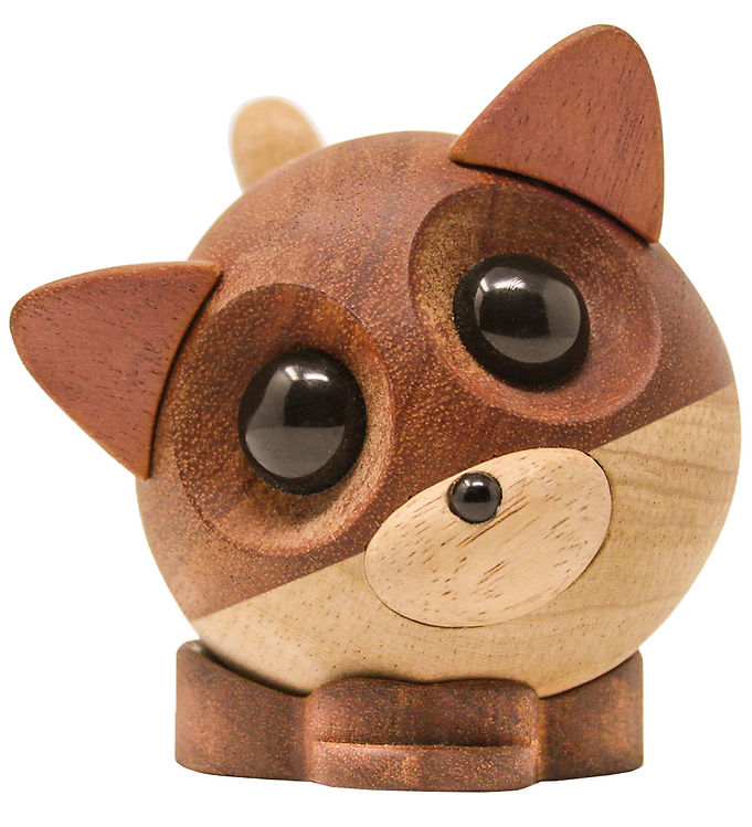 FableWood Pick-Me-Up Ræv - Mikkel - 9 cm - Natur