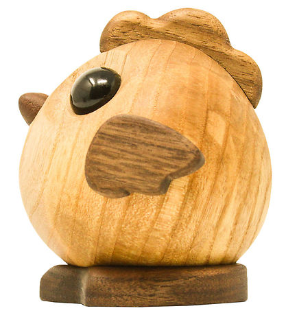 FableWood Pick-Me-Up Kylling - Henny - 9 cm - Natur