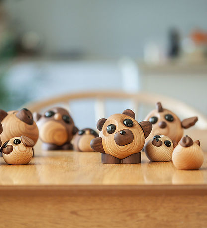 FableWood Pick-Me-Up Kylling - Henny - 9 cm - Natur