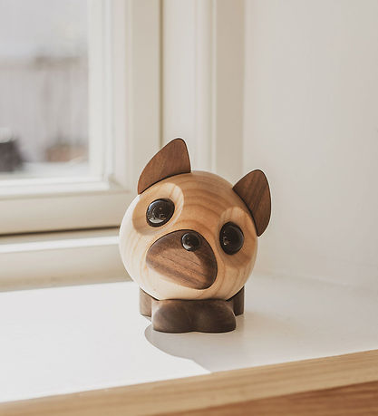 FableWood Pick-Me-Up Fransk Bulldog - Benny - 10 cm - Natur FableWood Pick-Me-Up Fransk Bulldog - Benny - 10 cm - Natur