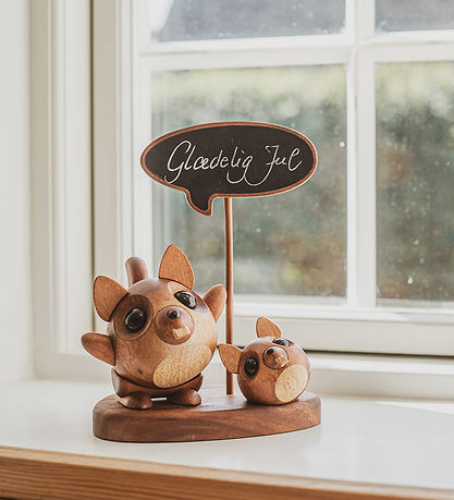 FableWood Beskedtavle - H: 16 cm - Natur