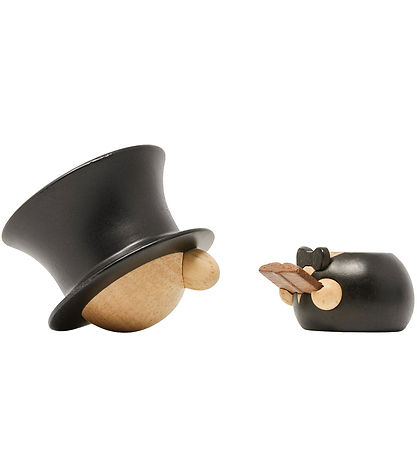 FableWood H.C. Andersen - 8 cm - Natur/Sort