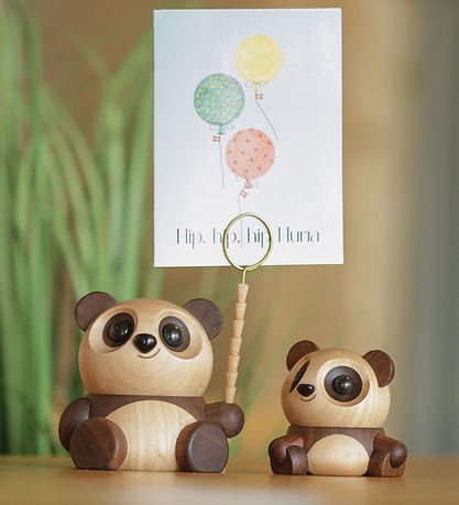 FableWood Panda - Pom Pom - 6 cm - Natur